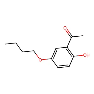 1-(5-Butoxy-2-hydroxyphenyl)ethanone structure