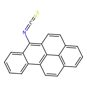 6-Isothiocyanatobenzo[a]pyrene structure