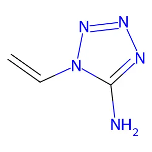 1-Ethenyl-1H-tetrazol-5-amine structure