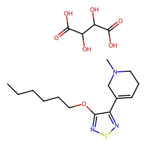 Xanomeline Tartrate structure