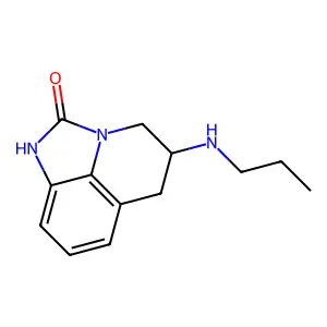 (5R)-5,6-Dihydro-5-(propylamino)-4H-imidazo(4,5,1-ij)quinolin-2(1H)-one structure