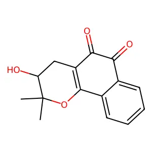 3-Hydroxylapachone structure
