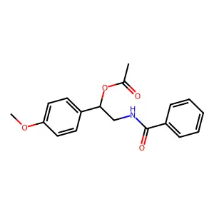 Tembamide acetate structure