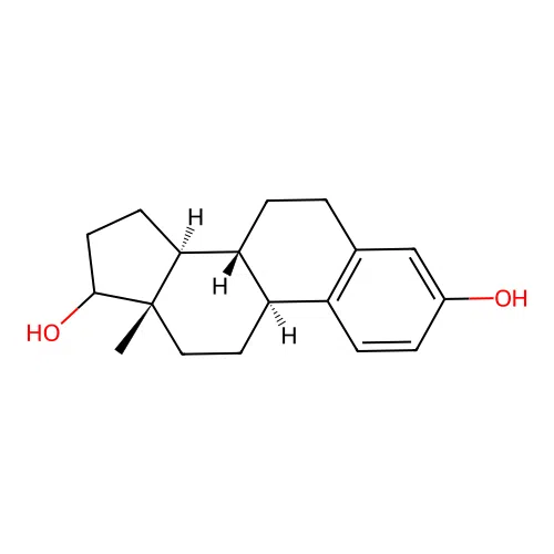 Estra-1,3,5(10)-triene-3,17-diol structure