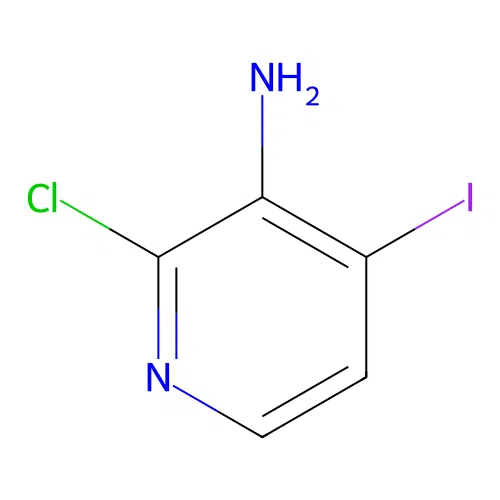 2-Chloro-4-iodopyridin-3-amine structure