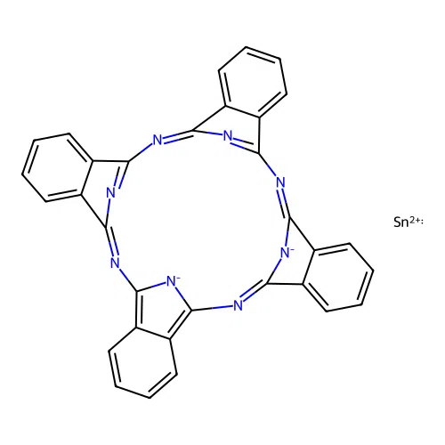 Phthalocyanine Tin(II) structure