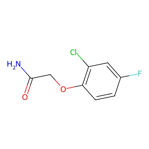 2-(2-Chloro-4-fluorophenoxy)acetamide structure