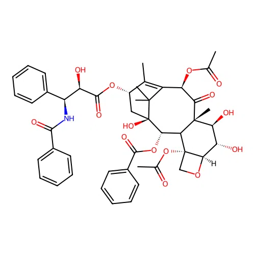 6-alpha-Hydroxy paclitaxel structure