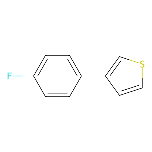 3-(4-Fluorophenyl)thiophene structure