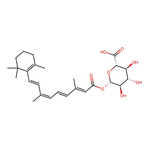 9-cis-Retinoyl-beta-D-glucuronide structure