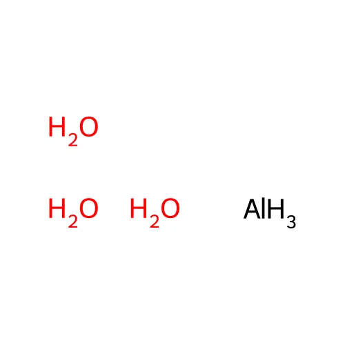 Aluminum, trihydrate structure