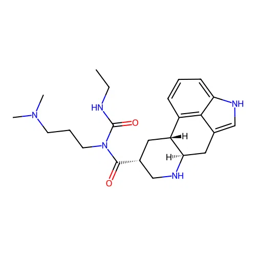 Des-N-allyl cabergoline structure