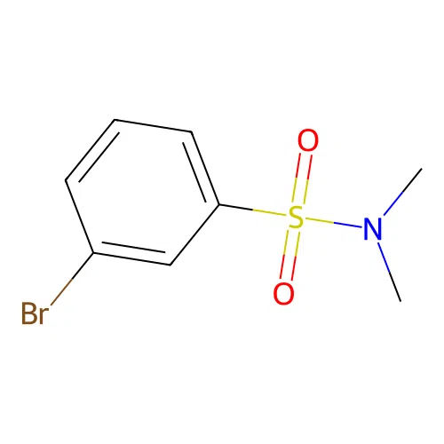 3-Bromo-N,N-dimethylbenzenesulfonamide structure