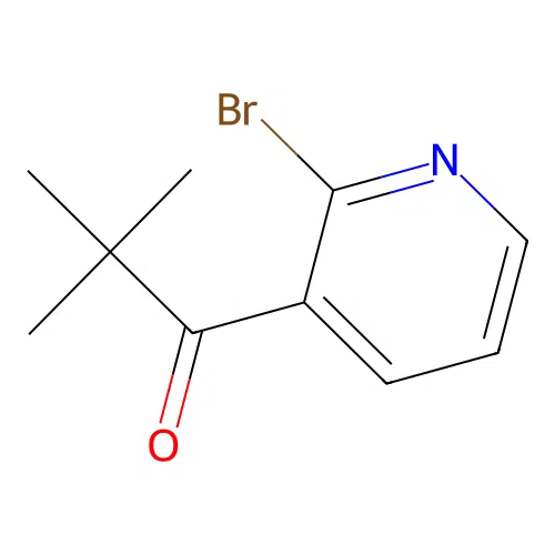 1-(2-Bromo-3-pyridinyl)-2,2-dimethylpropan-1-one structure