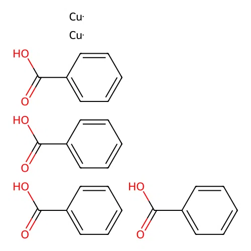 Benzoic acid;copper structure