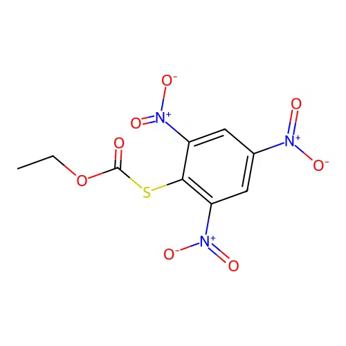 O-Ethyl S-(2,4,6-Trinitrophenyl) Thiocarbonate structure