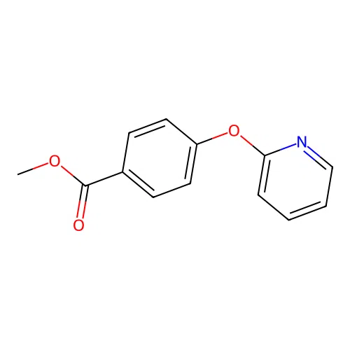 Methyl 4-(pyridin-2-yloxy)benzoate structure