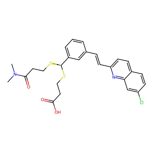 Verlukast structure