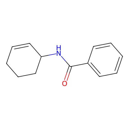N-(1-cyclohex-2-enyl)-benzamide structure