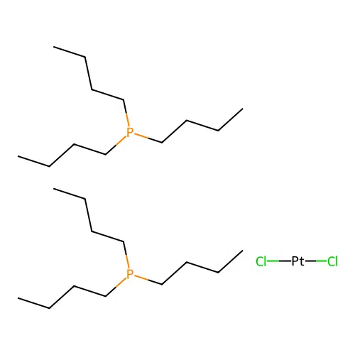 trans-[Pt(PBu3)2Cl2] structure