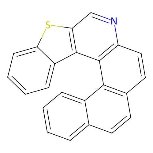 [1]Benzothieno[2,3-c]naphtho[1,2-f]quinoline structure