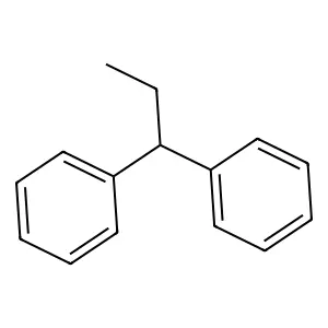 1,1-Diphenylpropane structure