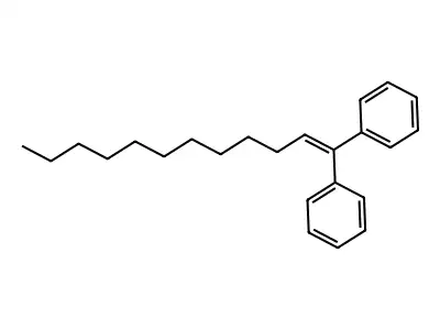 1,1-Diphenyl-1-dodecene structure