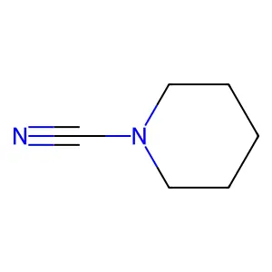 Piperidinocarbonitrile structure