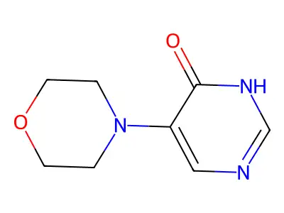 4(1H)-Pyrimidinone, 5-(4-morpholinyl)- structure