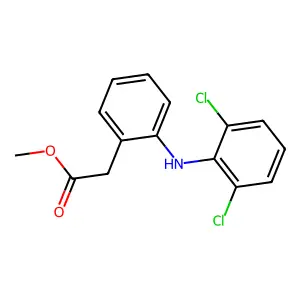 Diclofenac methyl ester structure
