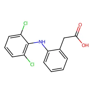 Diclofenac structure