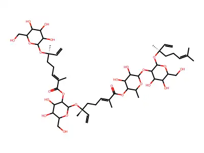 Anatolioside E structure