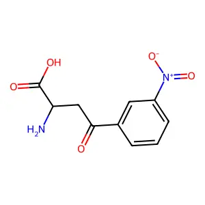 (3-Nitrobenzoyl)alanine structure