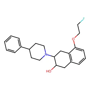 (18F)Fluoroethoxybenzovesamicol structure
