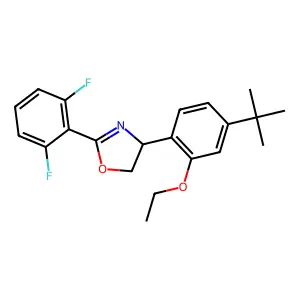 Etoxazole structure