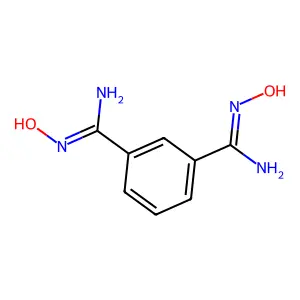 N1,N3-Dihydroxyisophthalimidamide structure