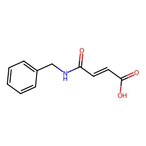 4-(Benzylamino)-4-oxoisocrotonic acid structure