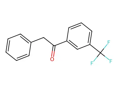 2-Phenyl-3'-trifluoromethylacetophenone structure