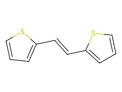trans-1,2-Di(2-thienyl)ethylene structure