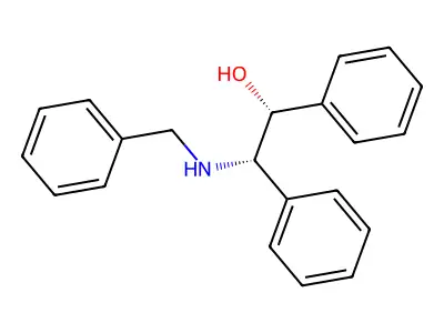 (1R,2S)-N-Benzyl-2-amino-1,2-diphenylethanol structure