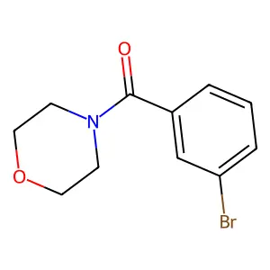 4-(3-Bromobenzoyl)morpholine structure