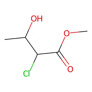 Methyl 2-chloro-3-hydroxybutanoate structure