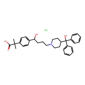 Fexofenadine Hydrochloride structure