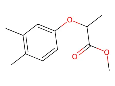 Methyl 2-(3,4-dimethylphenoxy)propanoate structure