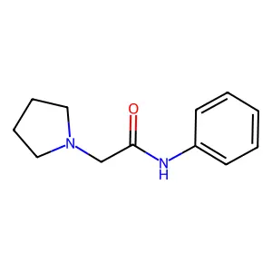 1-Pyrrolidineacetamide, N-phenyl- structure