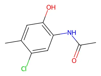 5'-Chloro-2'-hydroxy-P-acetotoluidide structure