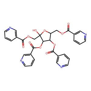 Nicofuranose structure