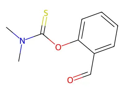 1-(2-Formylphenoxy)-N,N-dimethylmethanethioamide structure