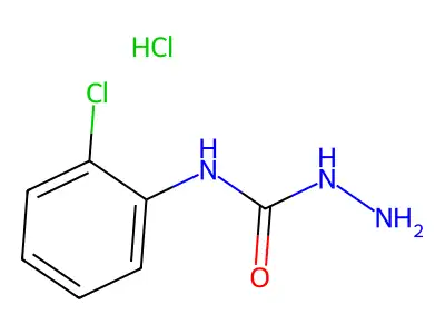 4-(2-Chlorophenyl)semicarbazide hydrochloride structure