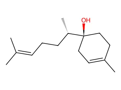4-Methyl-1-(6-methylhept-5-en-2-yl)cyclohex-3-en-1-ol structure